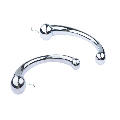 Stainless Ended Elegant Anal Double Steel Hook 5858 0913